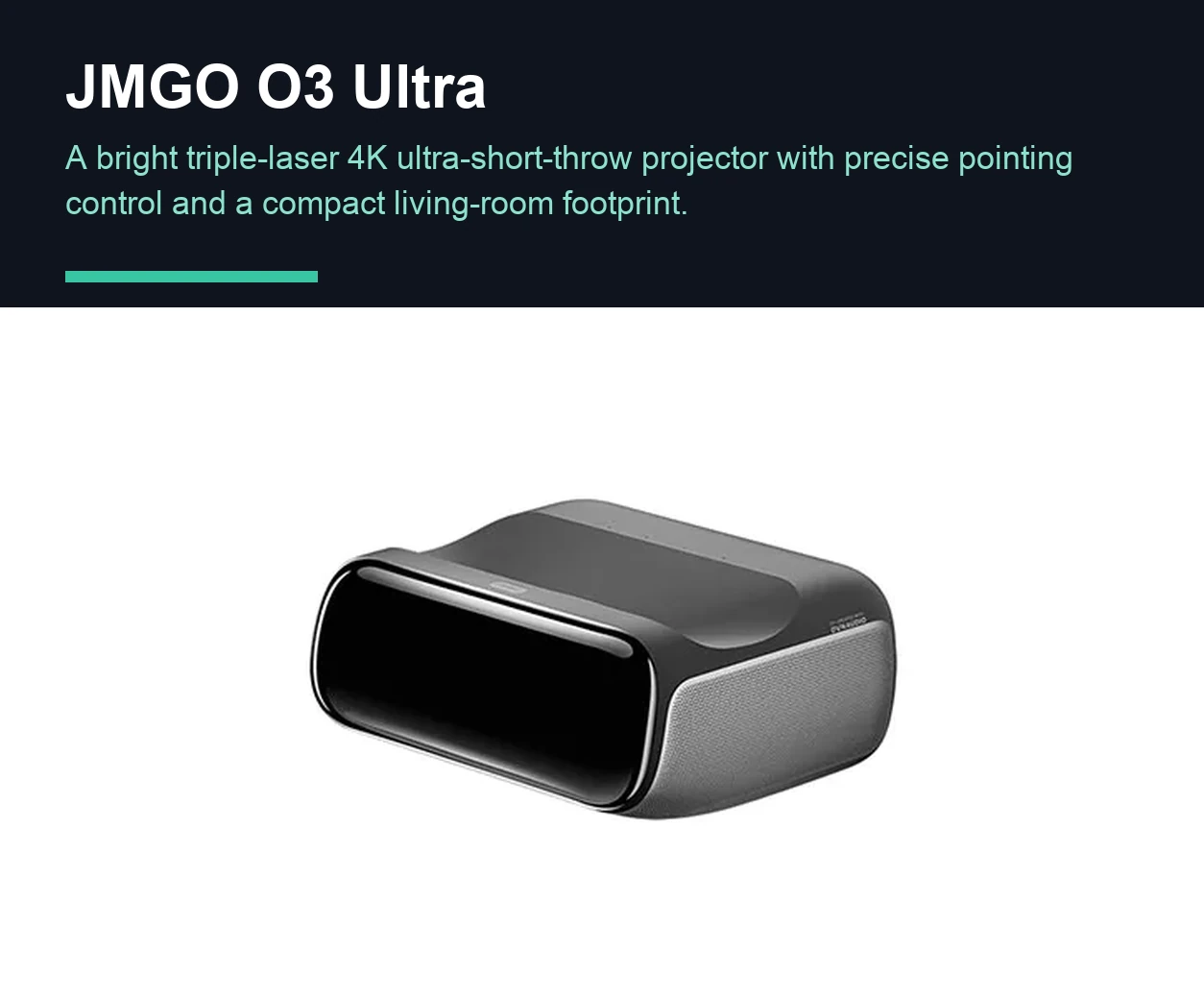 JMGO O3 Ultra product detail image 01