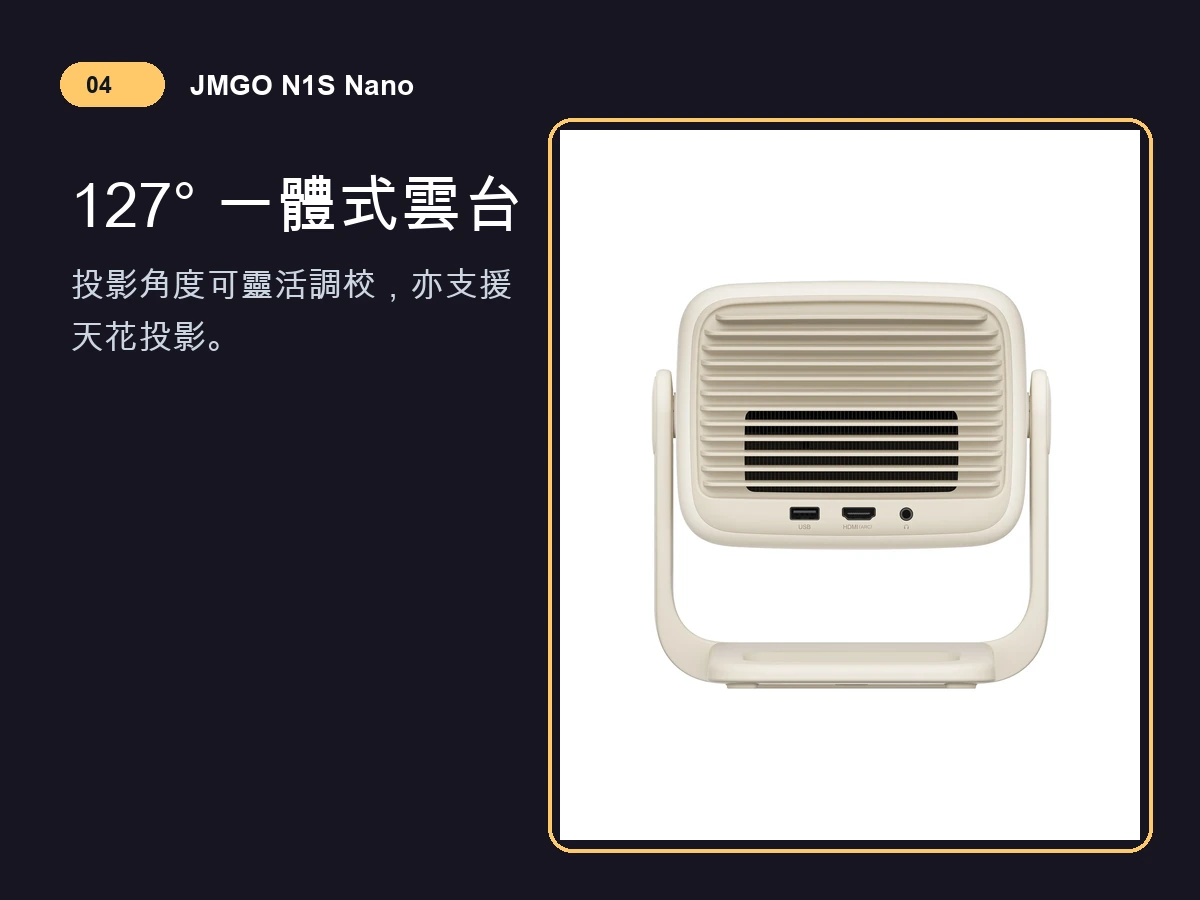 JMGO N1S Nano 產品功能詳情圖 04