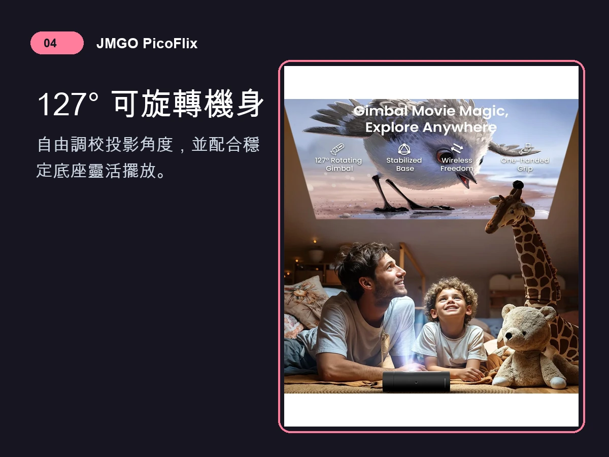 JMGO PicoFlix 產品功能詳情圖 04