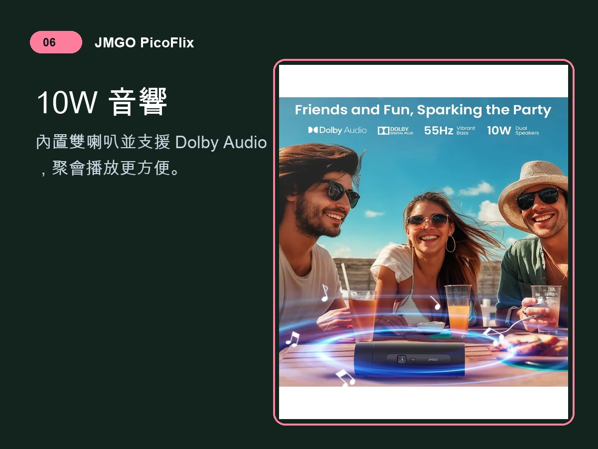 JMGO PicoFlix 產品功能詳情圖 06